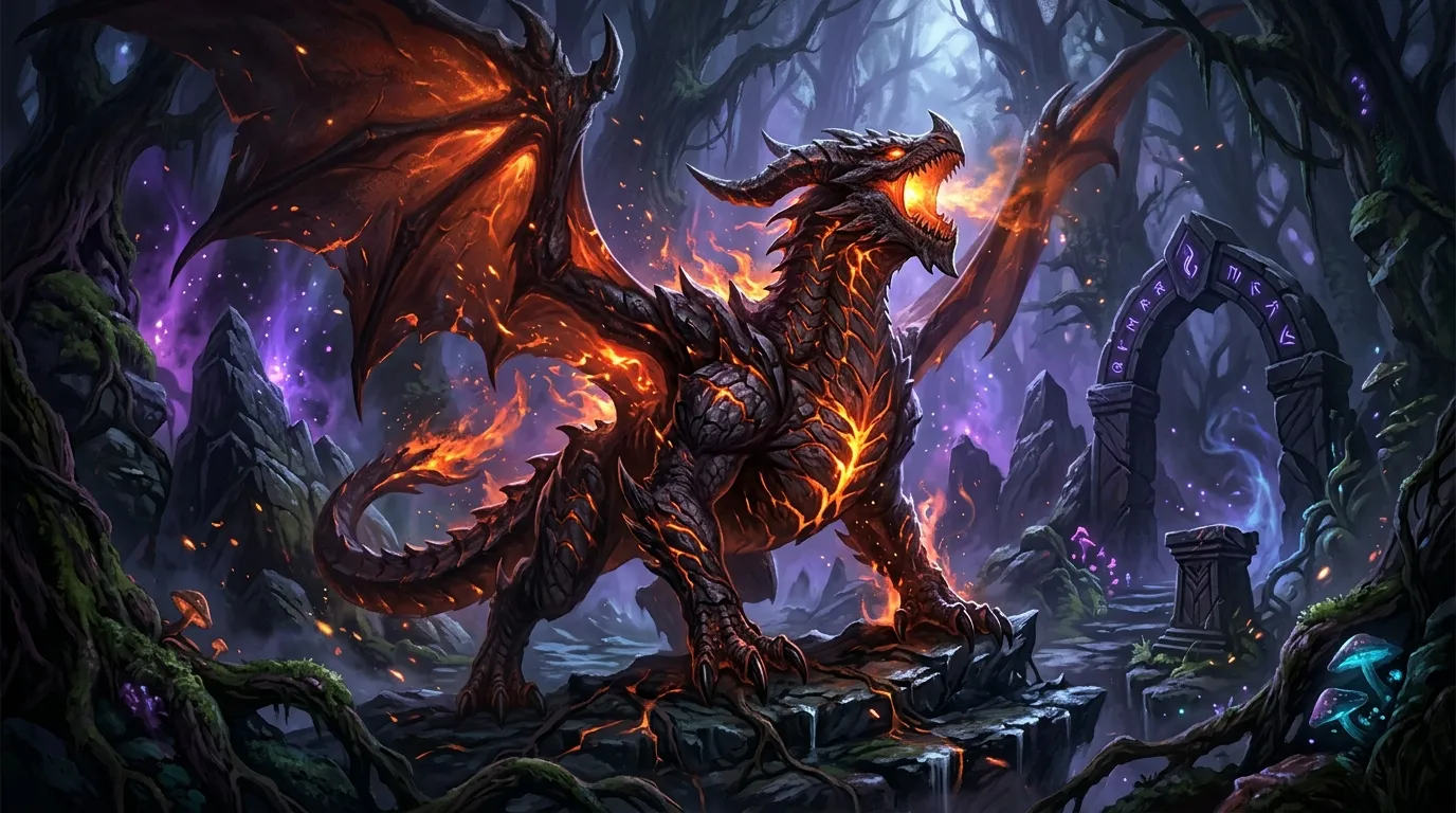 Dragón elemental en la Grieta del Invocador de League of Legends