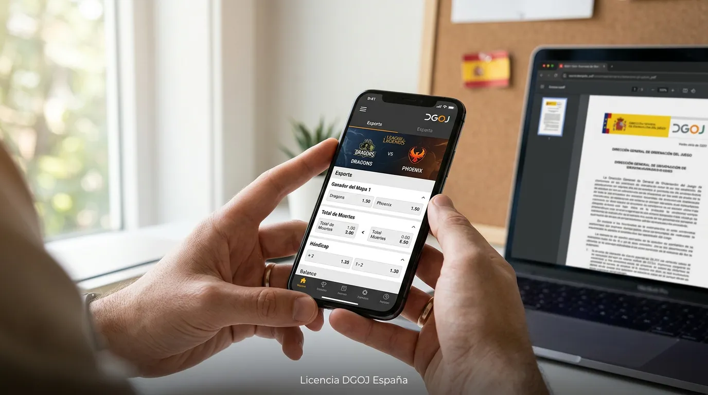 Casas de apuestas LoL con licencia DGOJ en España